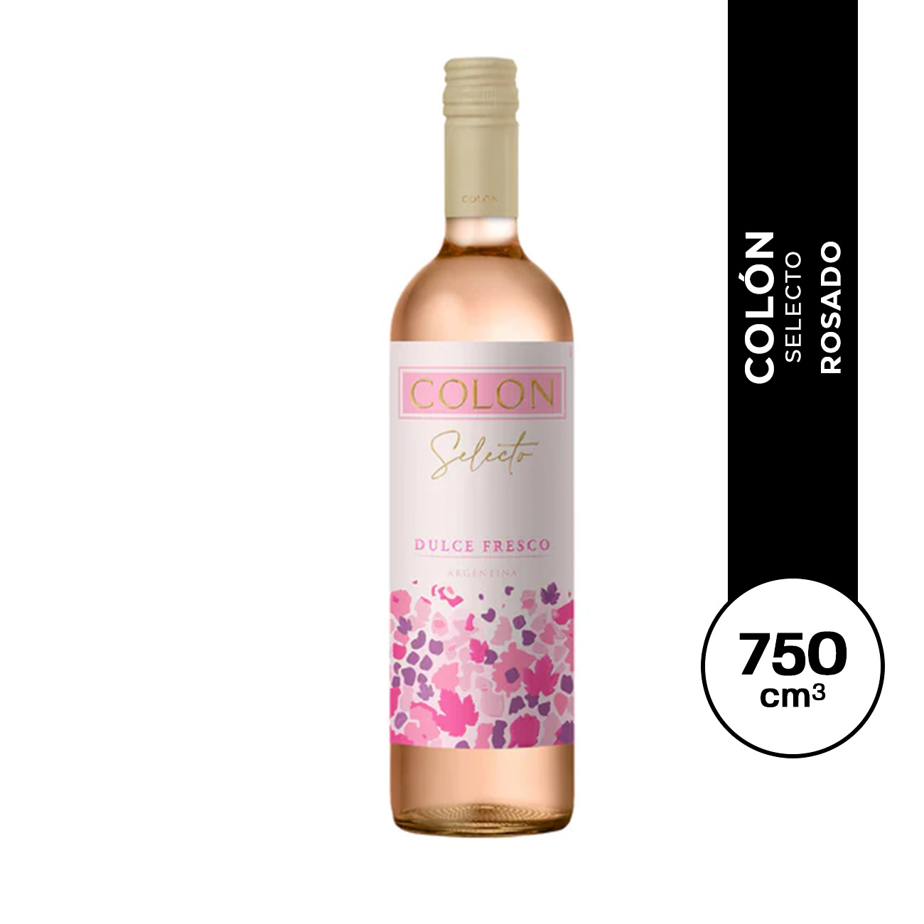 Colon Selecto Dulce Fresco Rosado 750 ml.