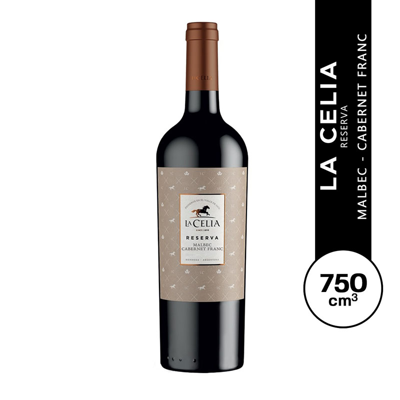 La Celia Reserva Malbec Cabernet Franc 750 ml.