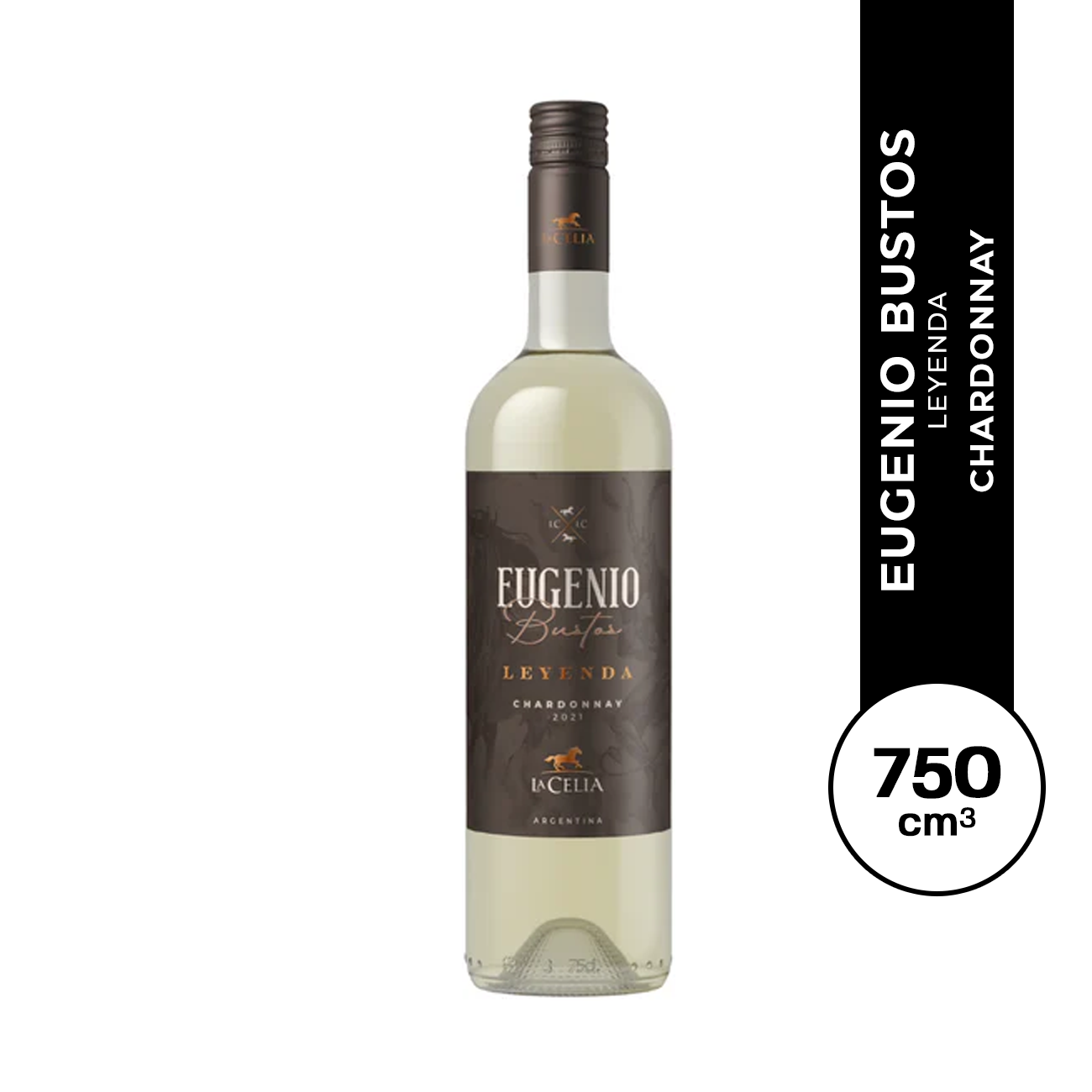Eugenio Bustos Leyenda Chardonnay 750ml.
