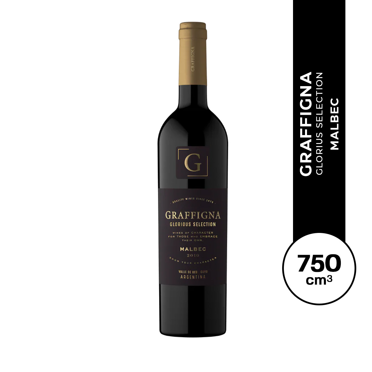 Vino Graffigna Glorius Selection Malbec 750 ml.
