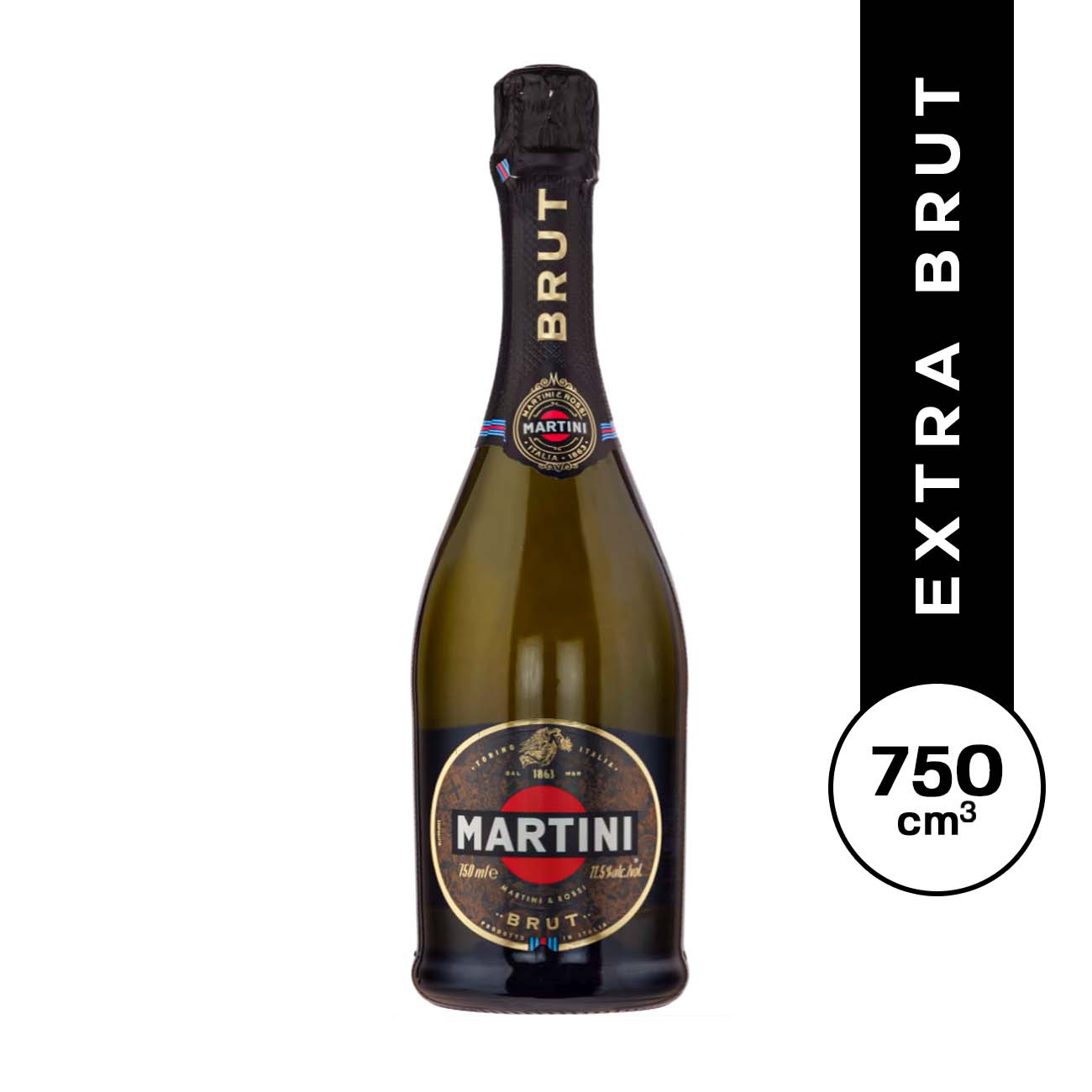 Martini Sparkling Wine Extra Brut 750 ml.