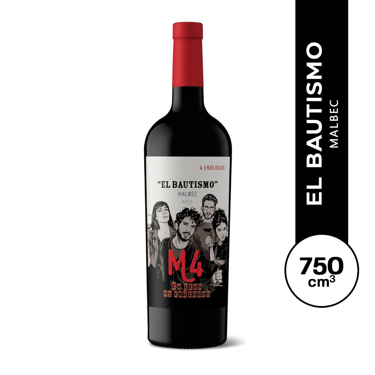 El Bautismo Malbec 750 ml.