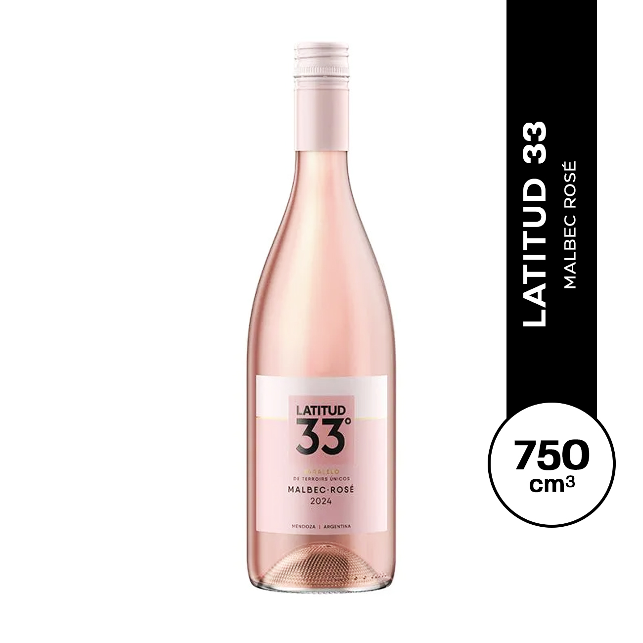 Latitud 33 Malbec Rosé 750 ml.