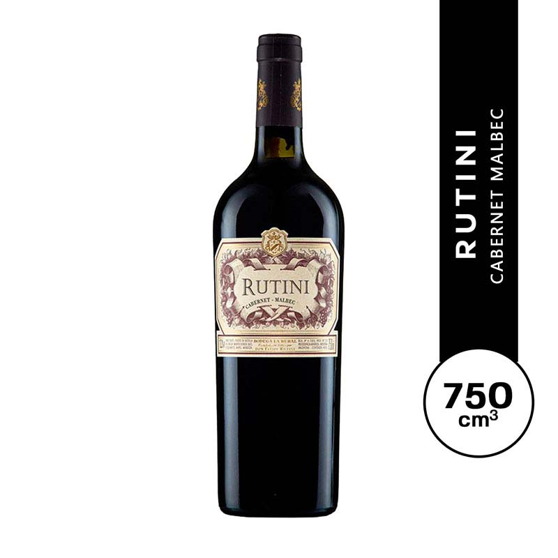 Rutini Cabernet Sauvignon Malbec 750 ml.