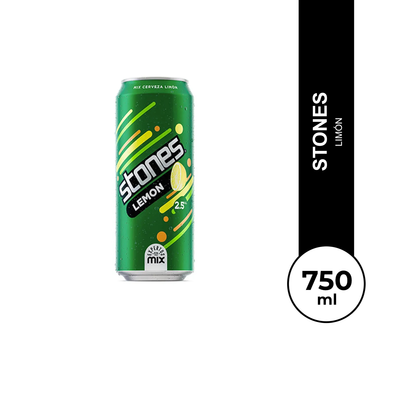 Stones Cerveza Mix Limón 473ml.