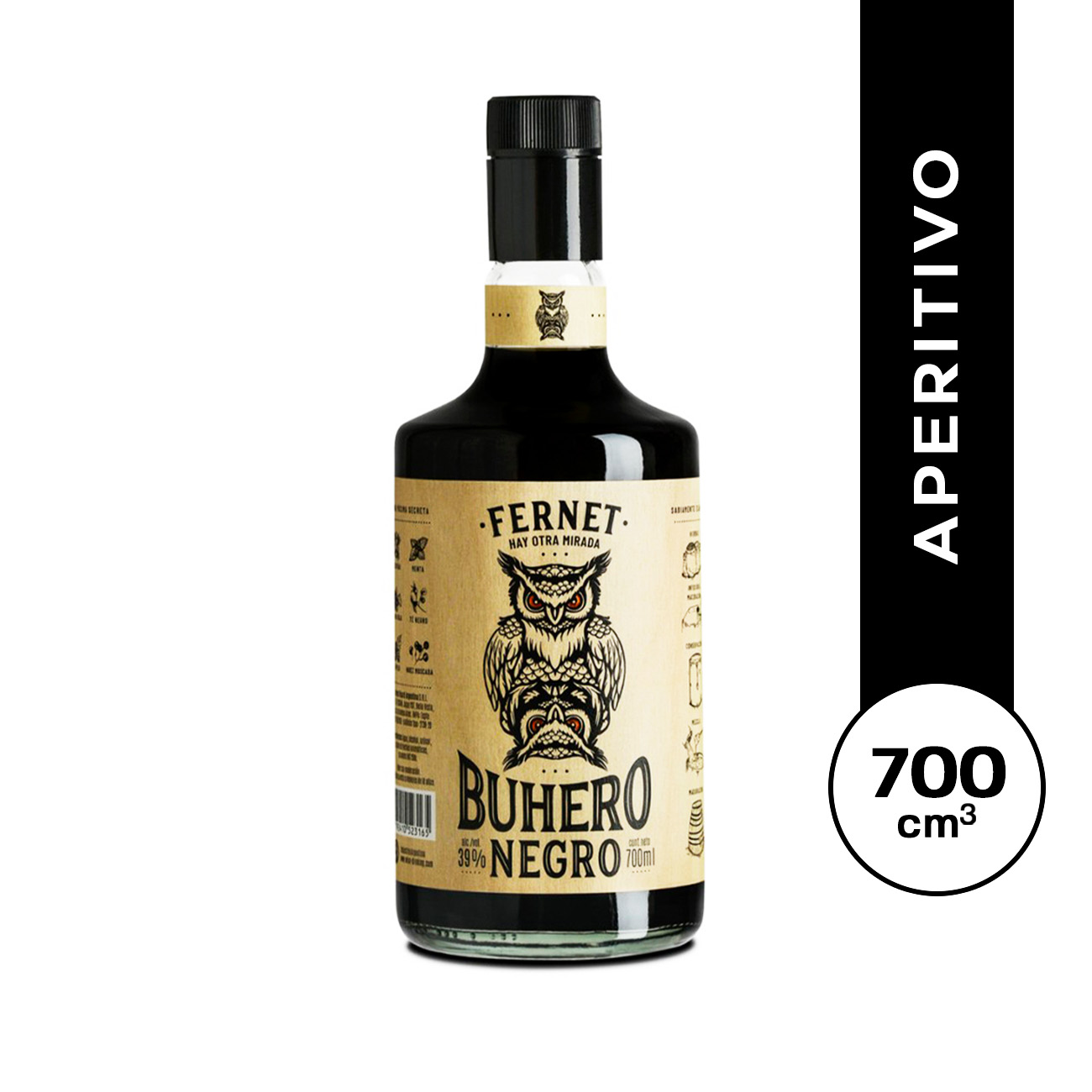 Buhero Negro  Aperitivo 700 ml.