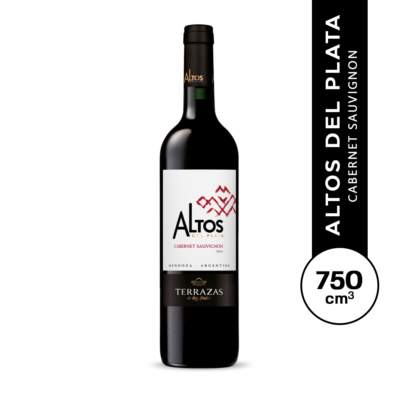 Altos del Plata Cabernet Sauvignon 750 ml.