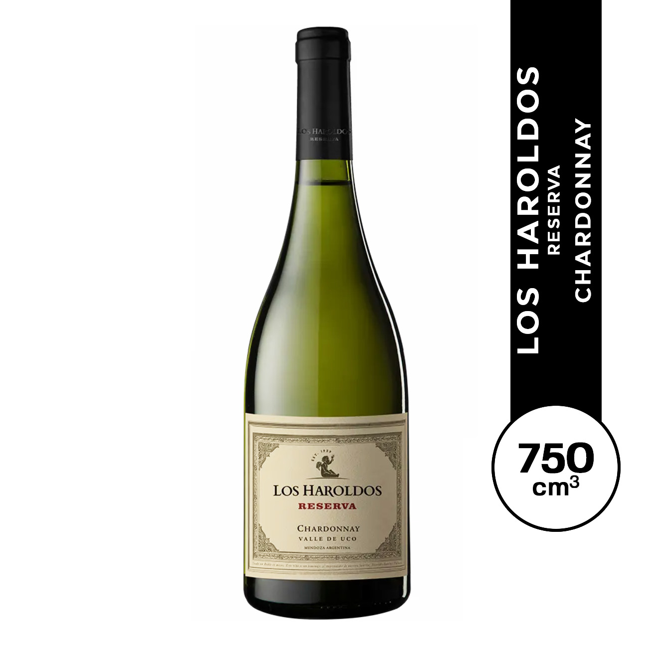 Los Haroldos Reserva Chardonnay 750 ml.