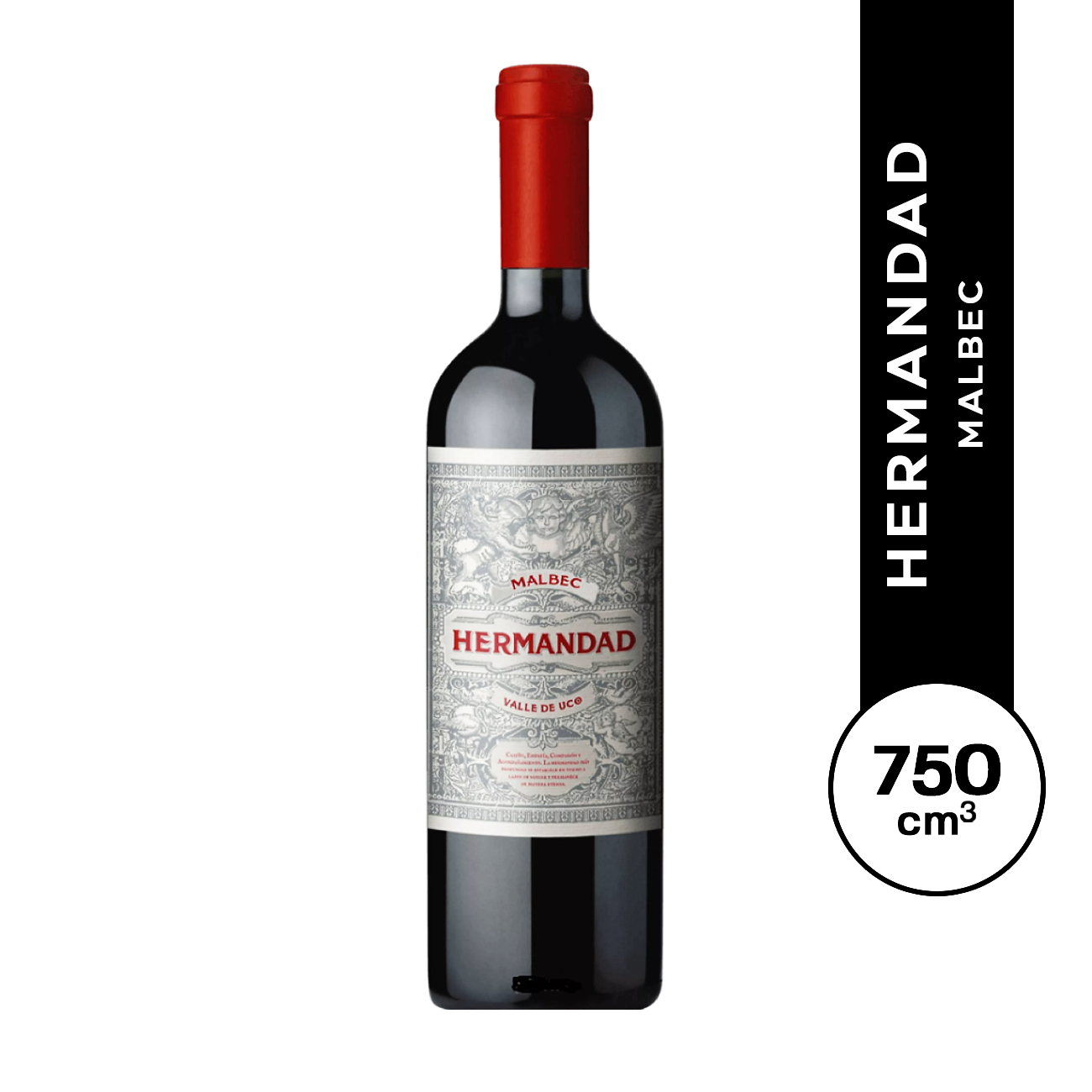 Hermandad Malbec 750 ml.