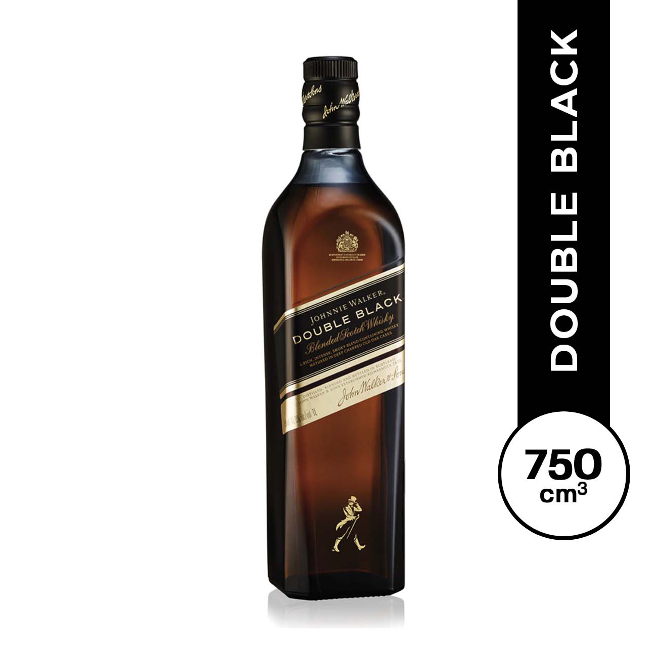 Johnnie Walker Double Black 750 ml. - sin caja