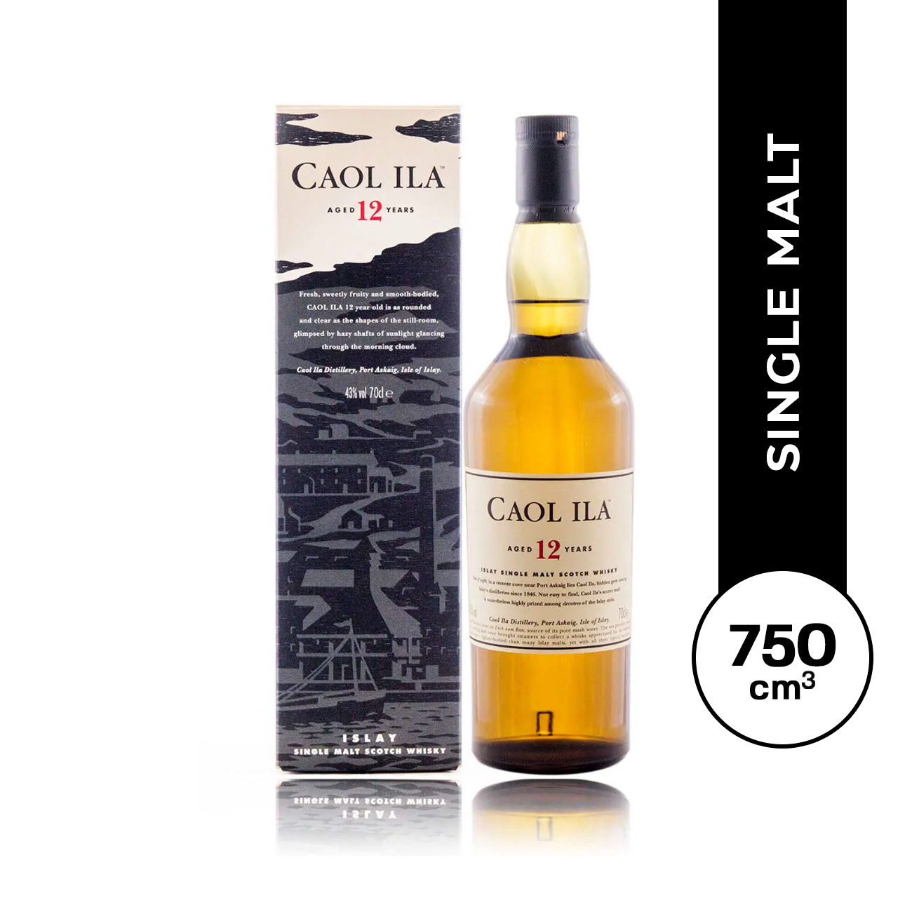 Caol Ila 12 años 750ml.