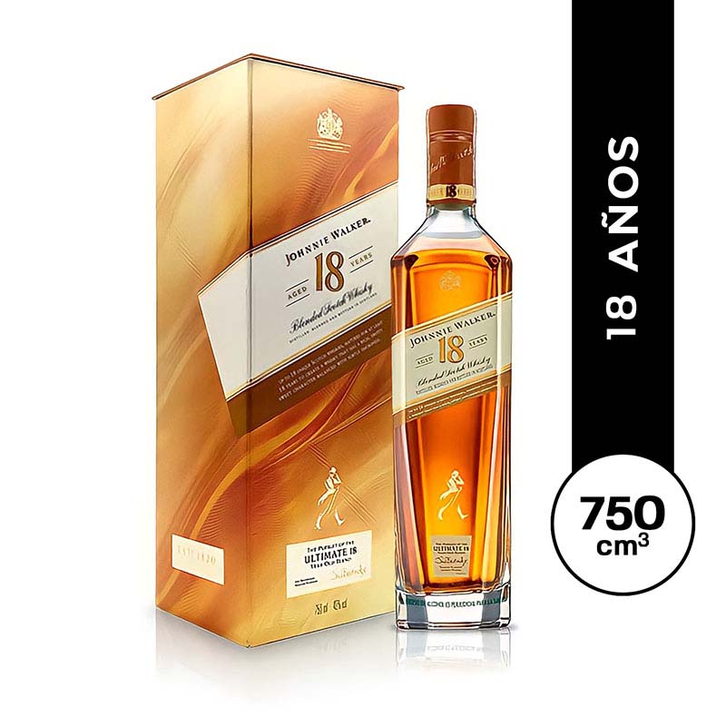 Johnnie Walker 18 años 750 ml.