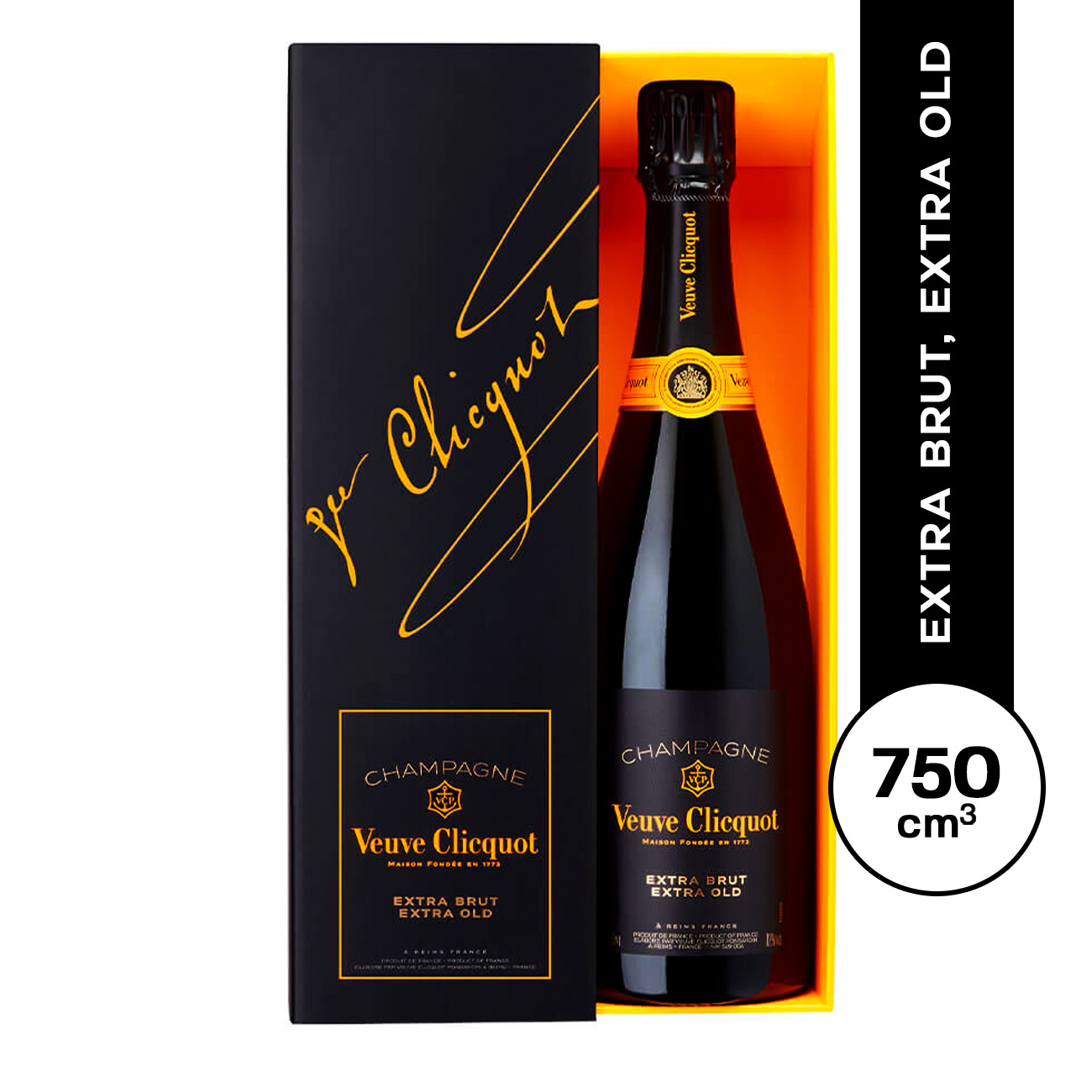 Veuve Clicquot Extra Brut Extra Old 750 ml.