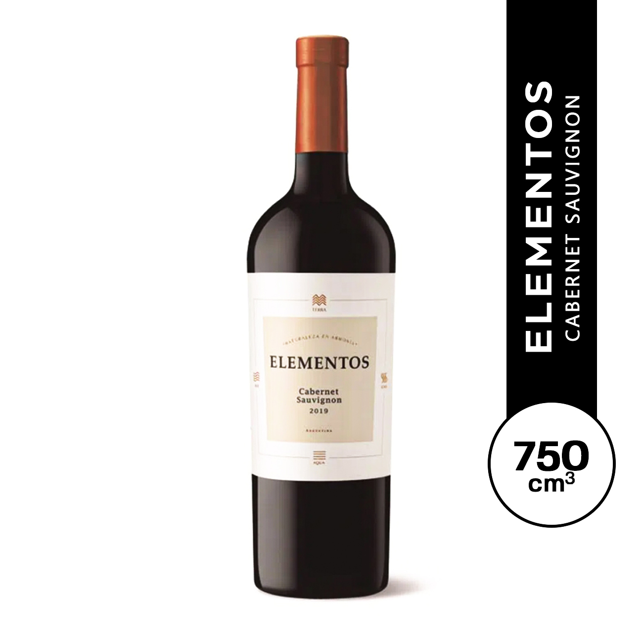 Elementos Cabernet Sauvignon 750 ml.