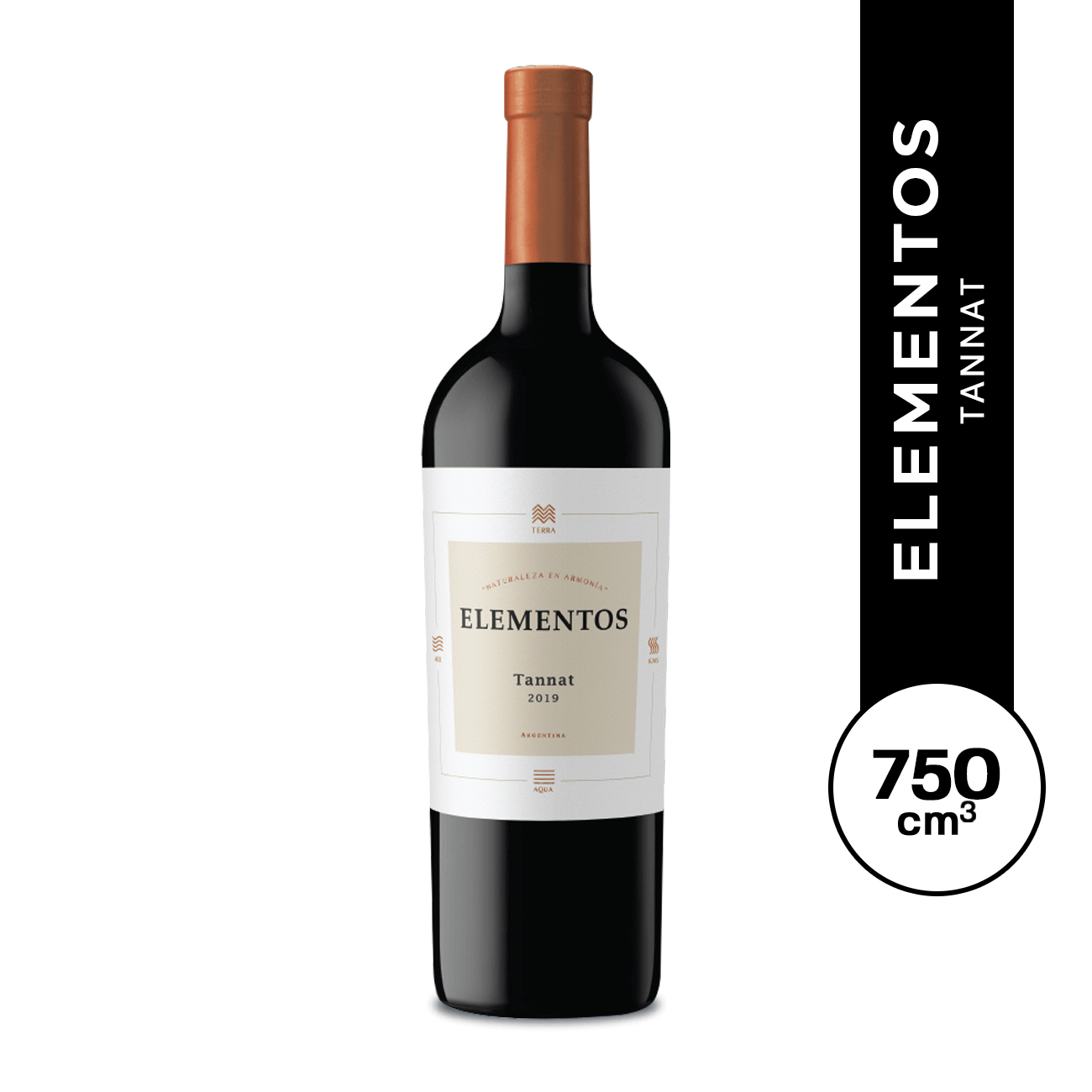 Elementos Tannat 750 ml.