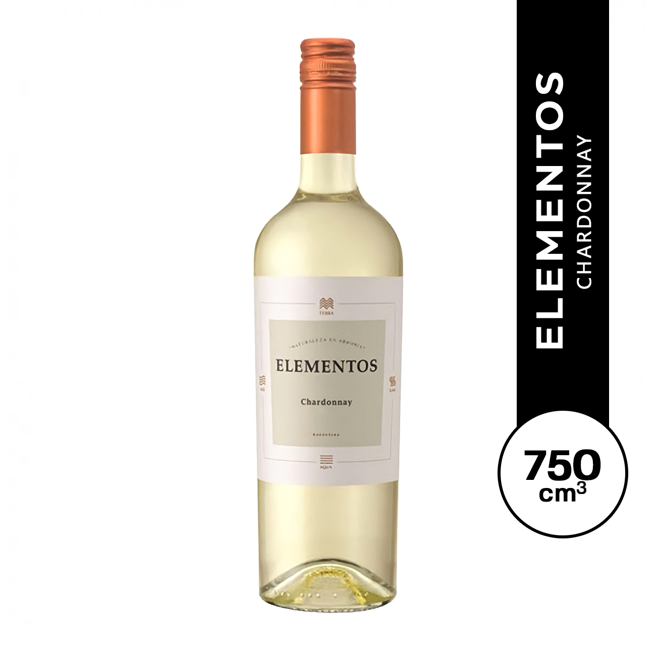 Elementos Chardonnay 750 ml.