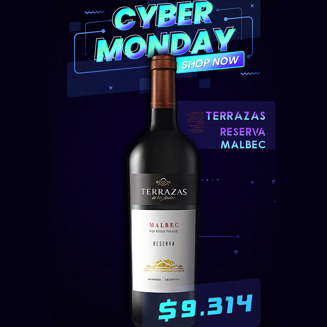 Terrazas Reserva Malbec 750 ml.