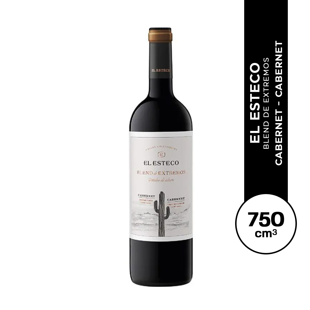 El Esteco Blend de Extremos Cabernet Cabernet 750 ml.
