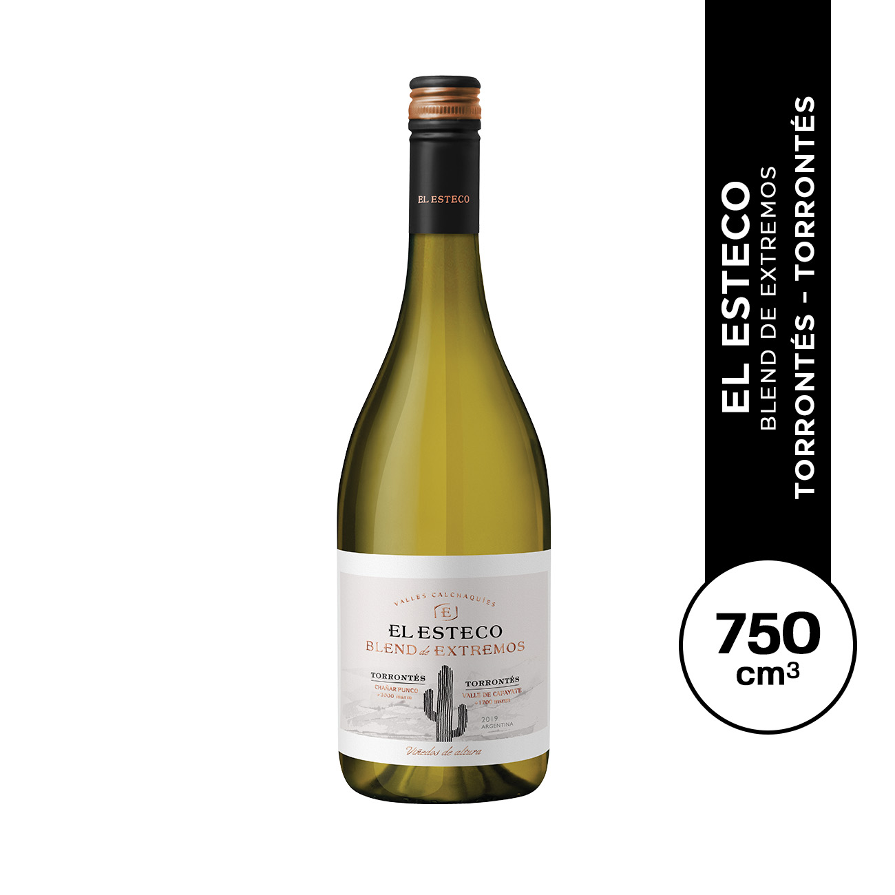 El Esteco Blend de Extremos Torrontés Torrontés 750 ml.