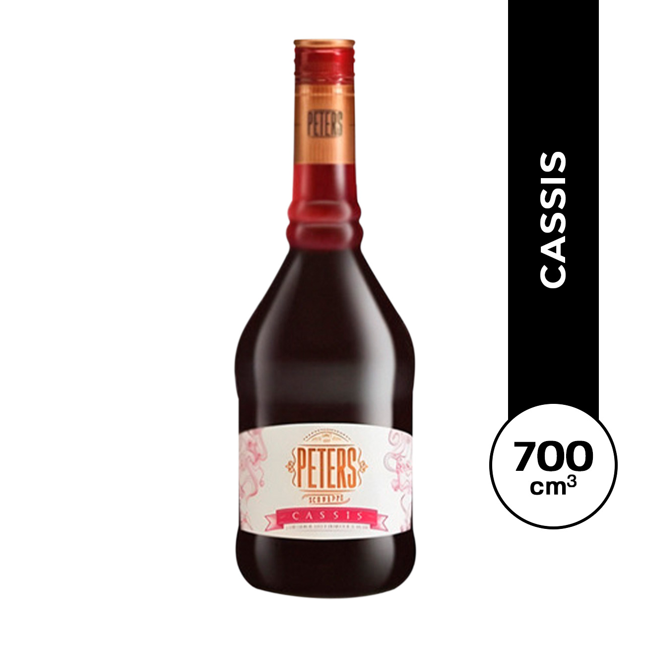 Licor Peters Schnapps Cassis 700 ml. 