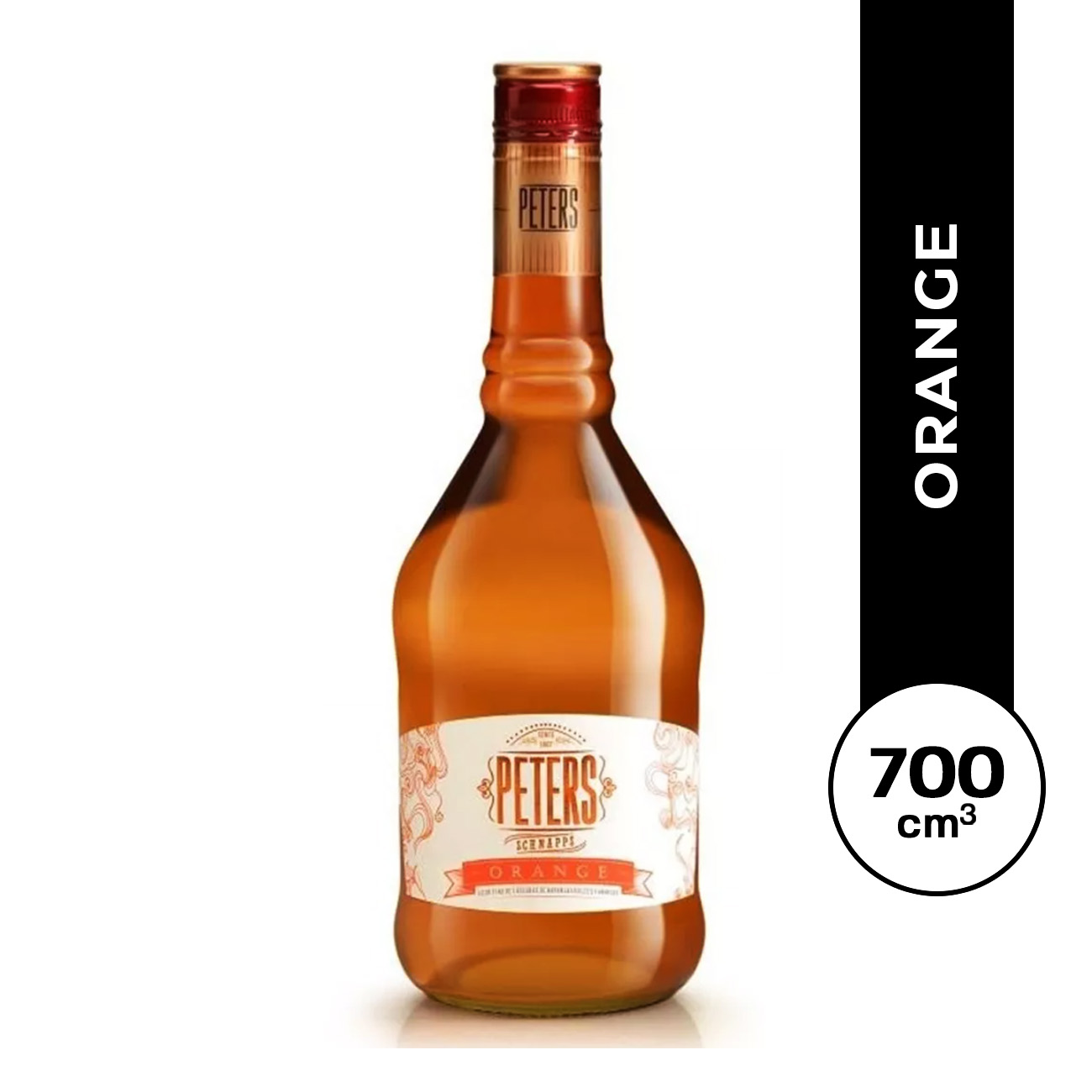 Licor Peters Schnapps Orange 700 ml. 