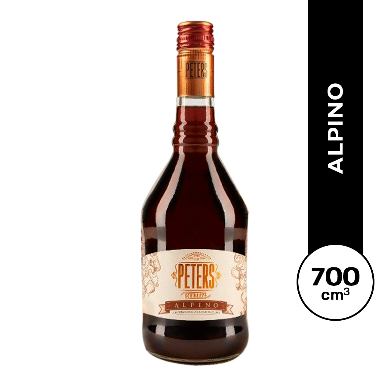 Licor Peters Schnapps Alpino 700 ml. 