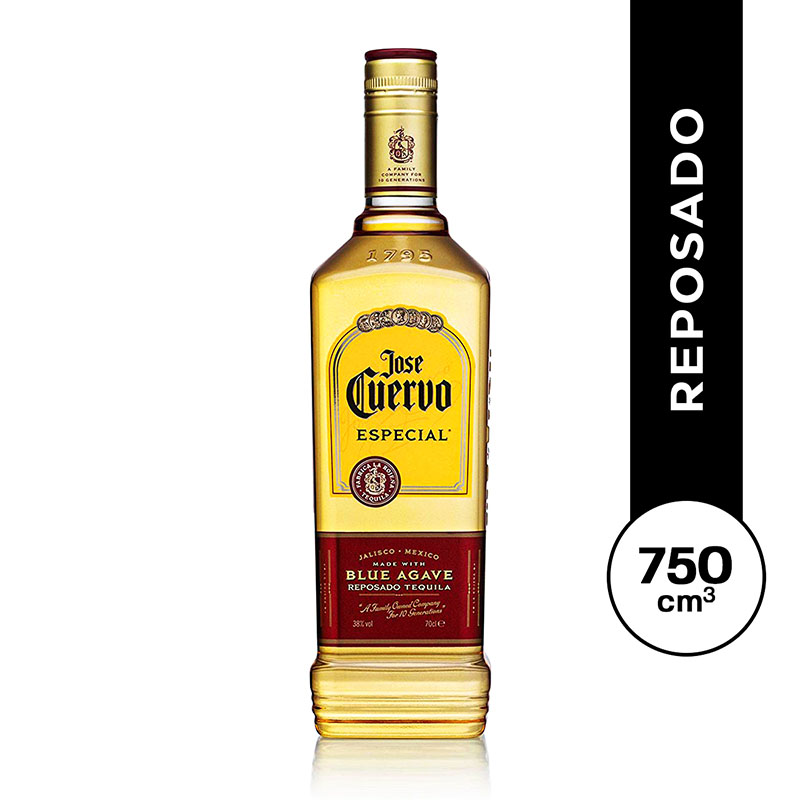 José Cuervo Reposado 750 ml.TEQUILA