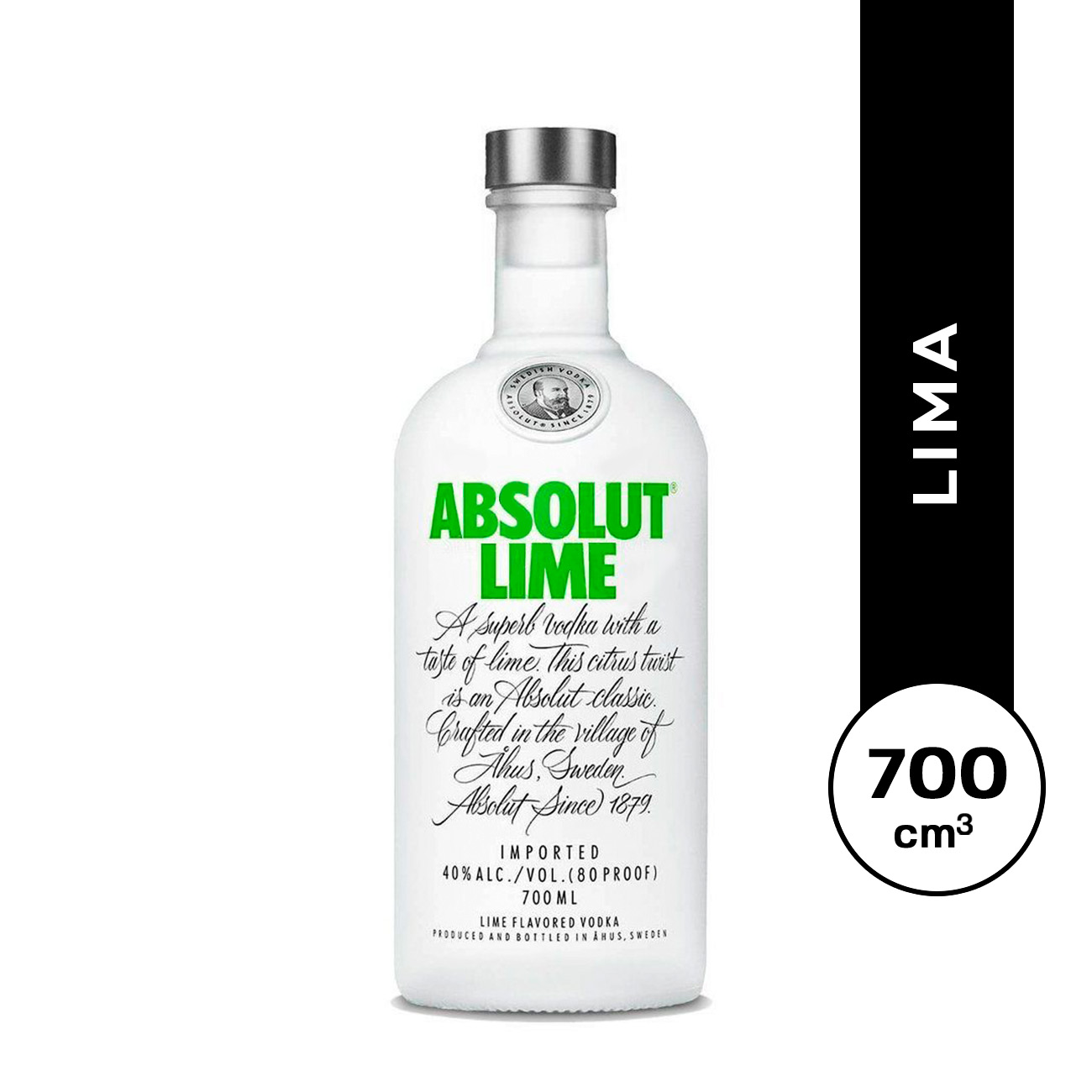 Absolut Lima 700 ml.