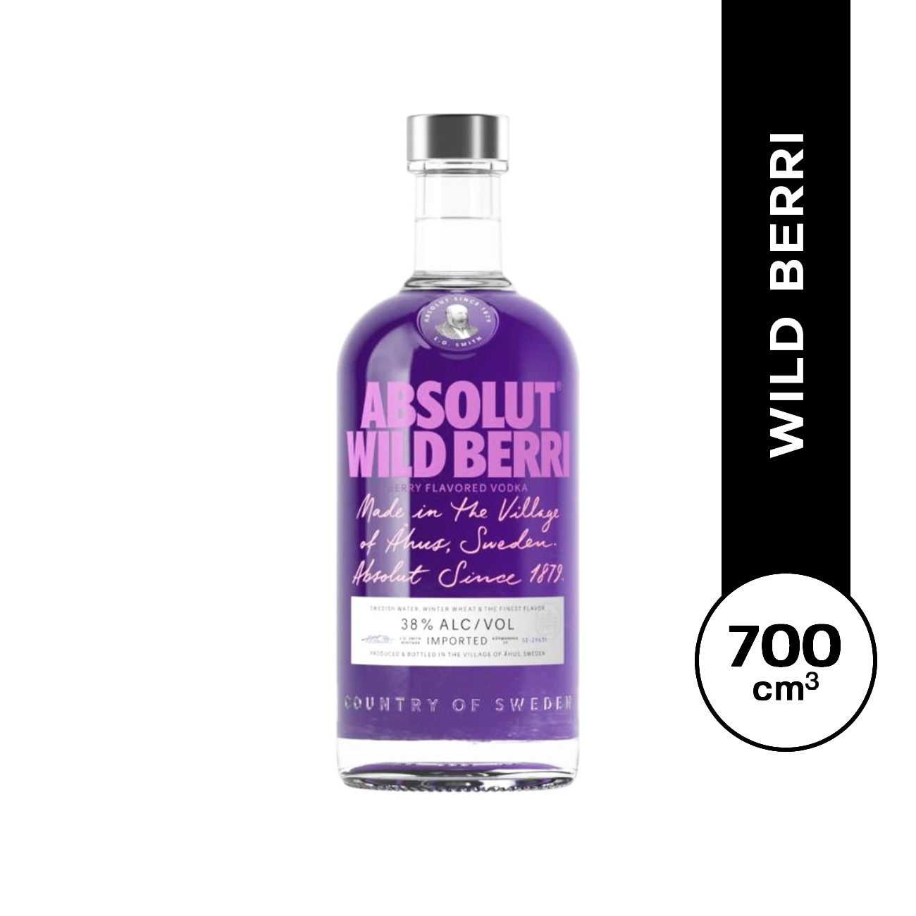 Absolut Wild Berrie 700 ml.