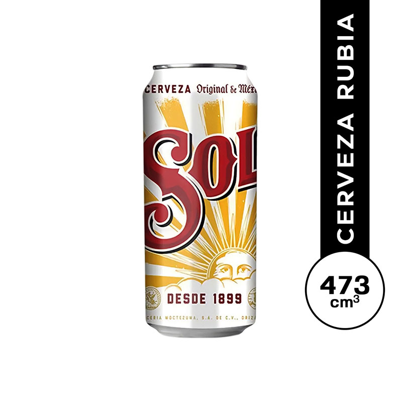 Sol lata 473 cc.