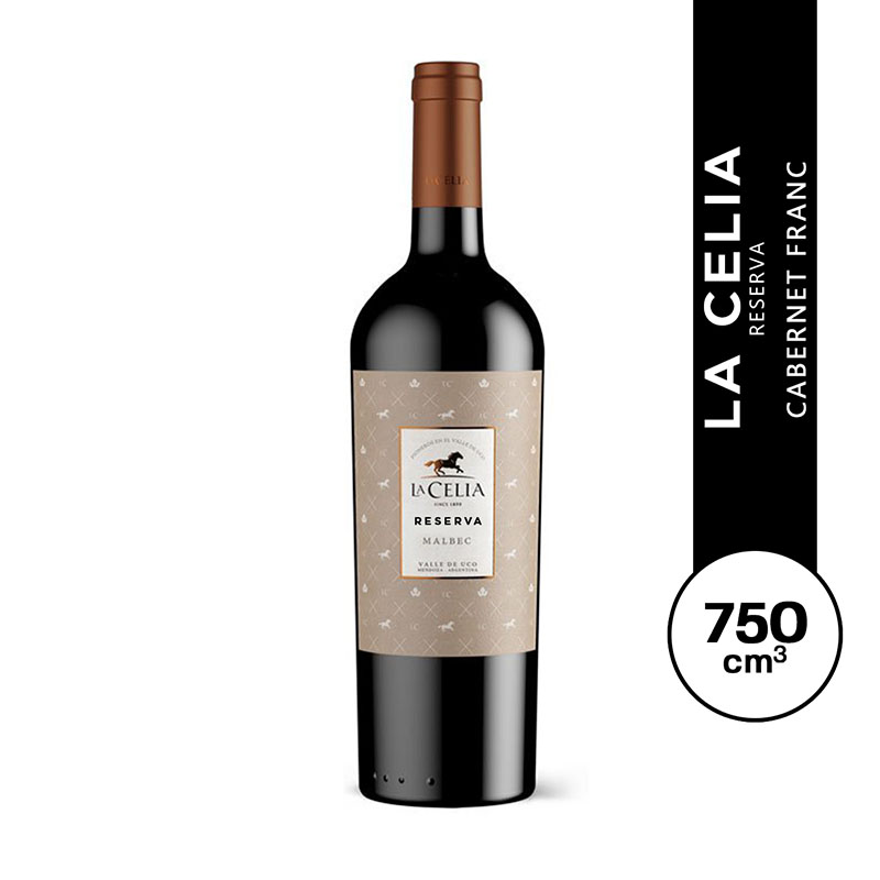 La Celia reserva Malbec 750 ml.