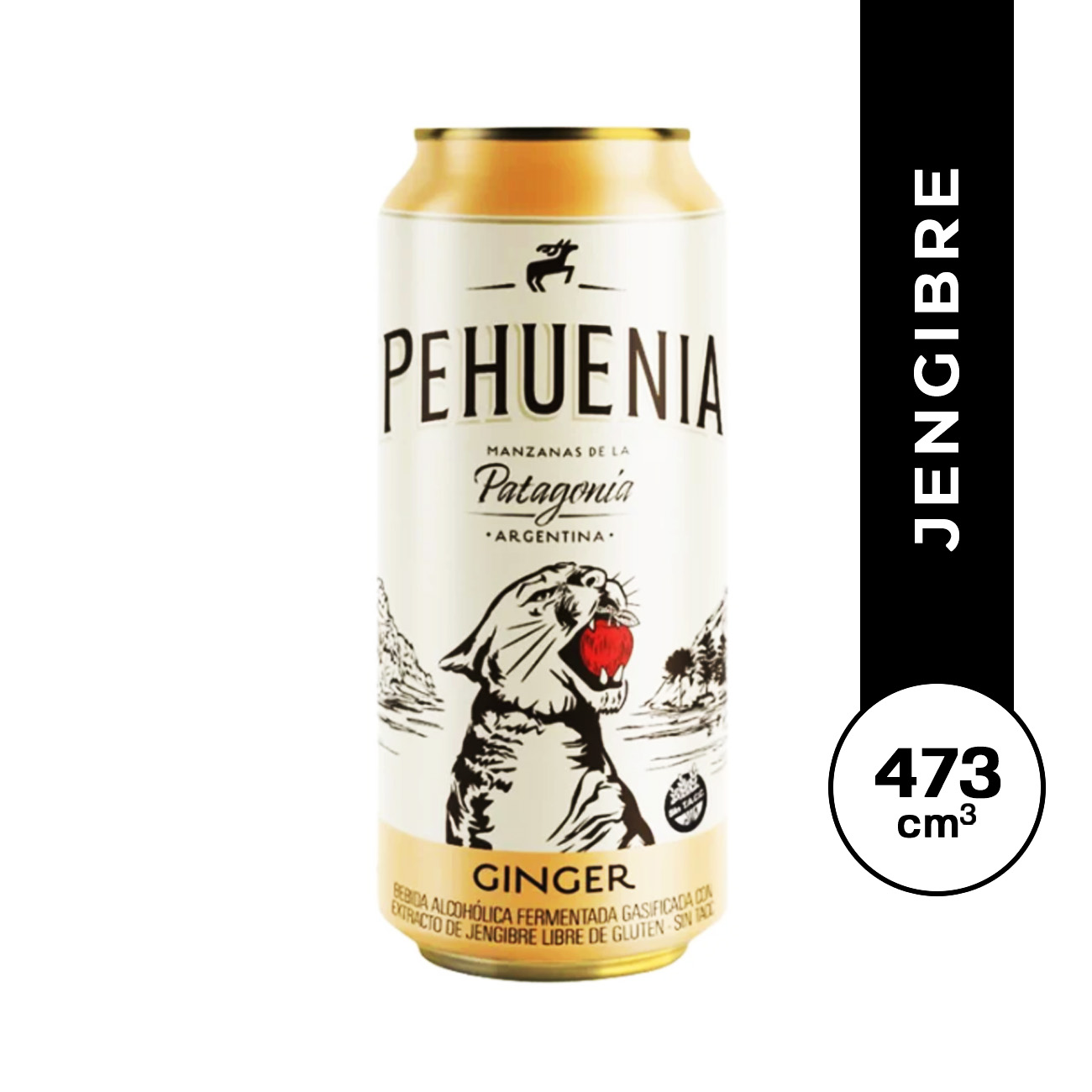 Pehuenia Patagonia Jengibre 473 ml.