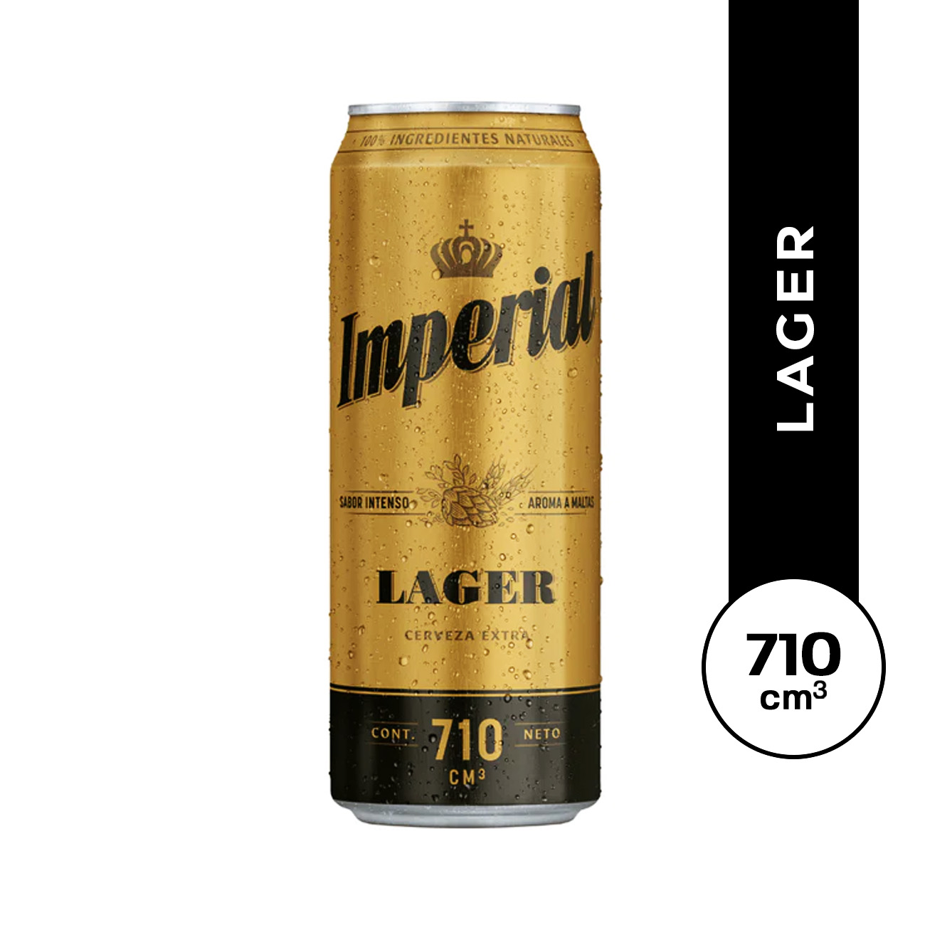 Imperial Lager lata 710 ml.