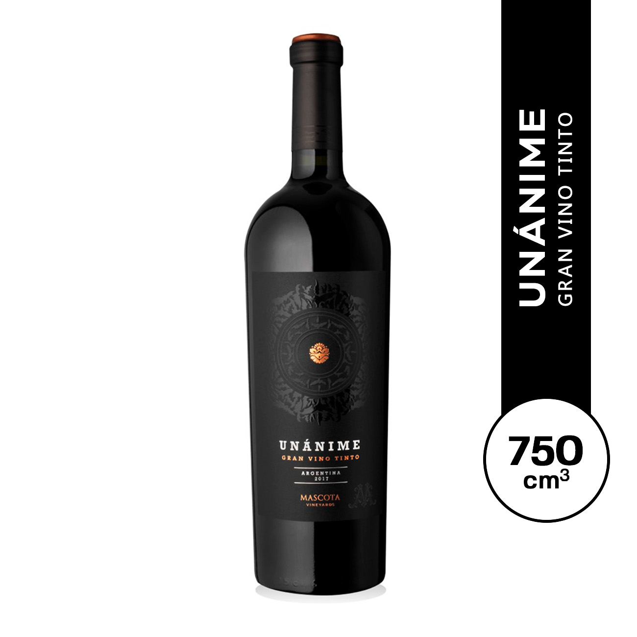 Unánime Gran Vino Tinto 750 ml.