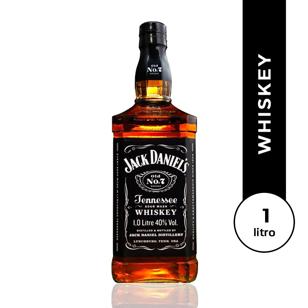 Jack Daniel´s N°7 Whiskey 1 Litro  