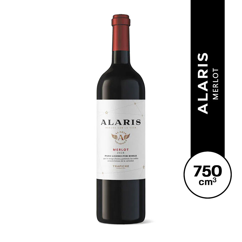 Alaris Merlot 750 ml.