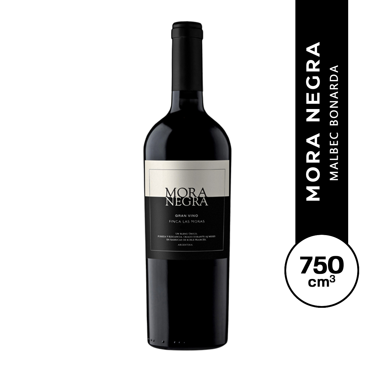 Mora Negra Malbec Bonarda 750 ml.