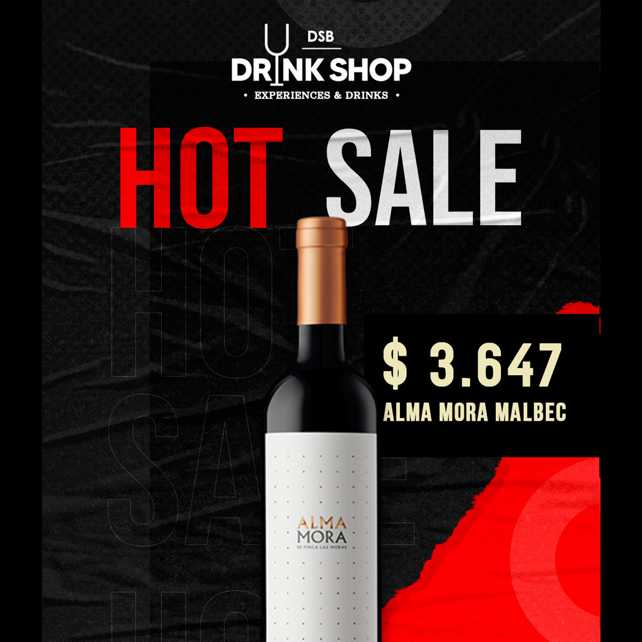 Alma Mora Malbec 750 ml.