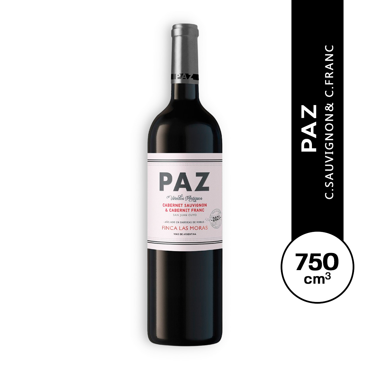 Paz Cabernet Cabernet Franc 750 ml.