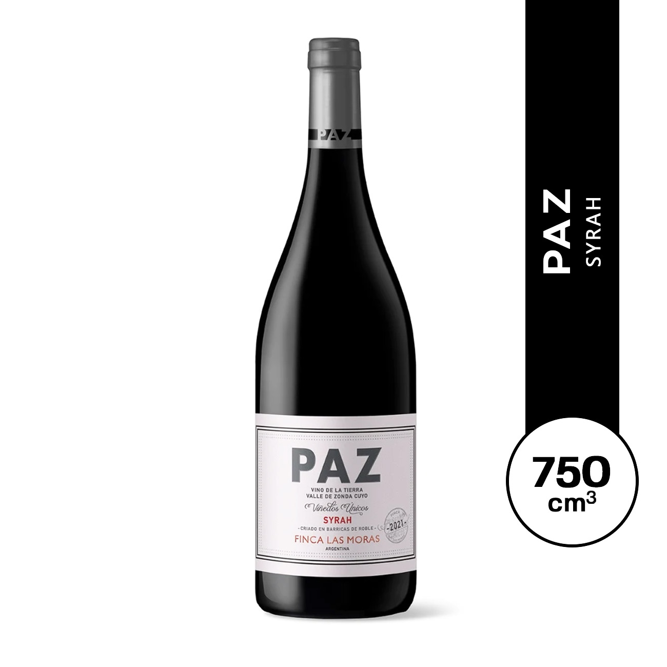 Paz Syrah 750 ml.