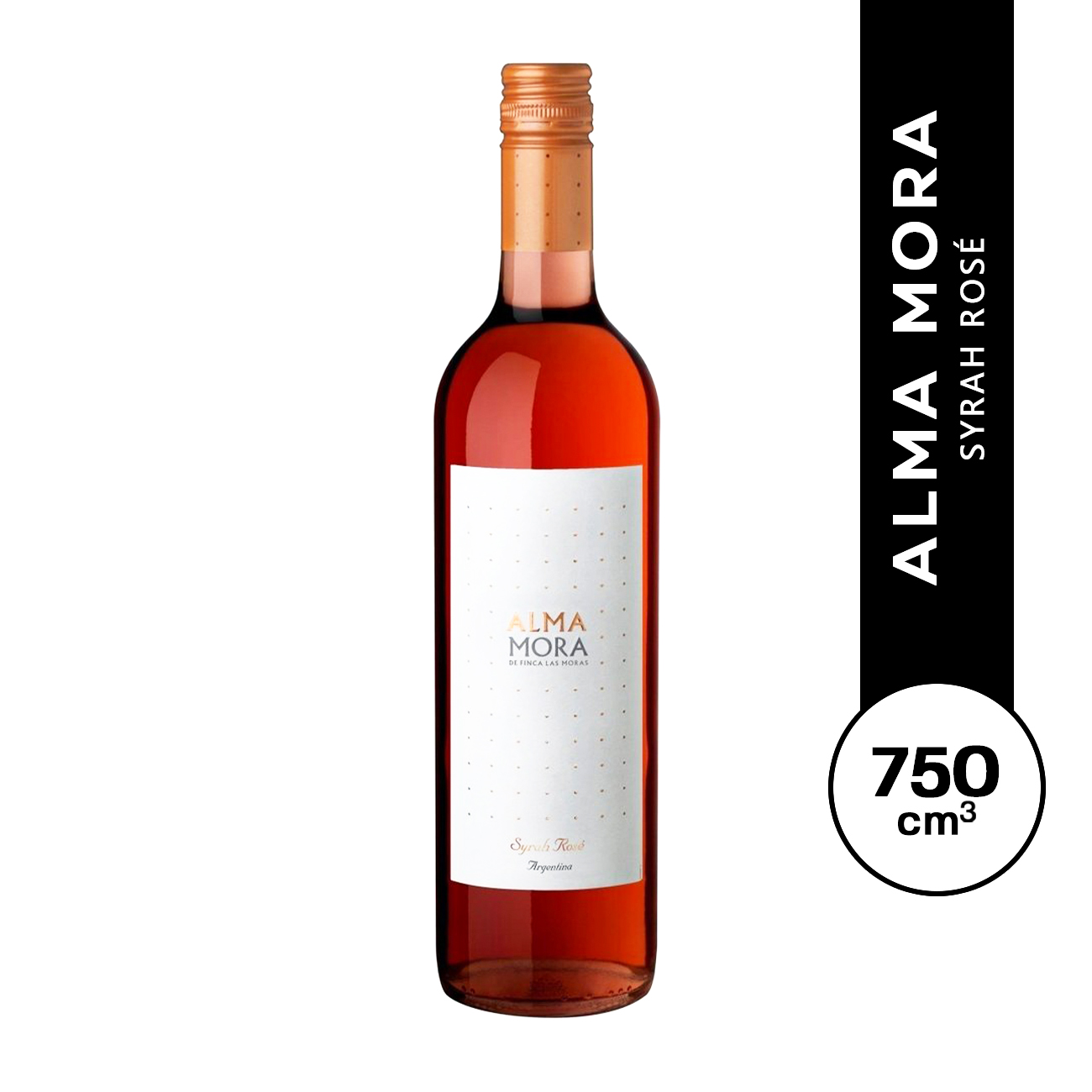 Alma Mora Syrah Rosé 750 ml.