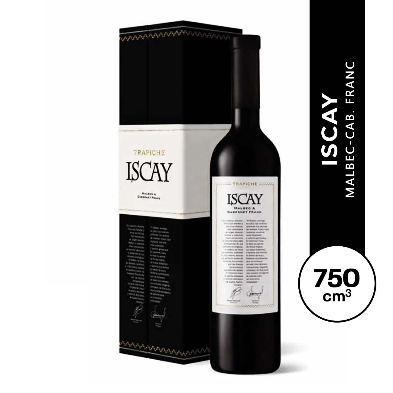 Estuche Trapiche Iscay Malbec - Cabernet Franc 750ml