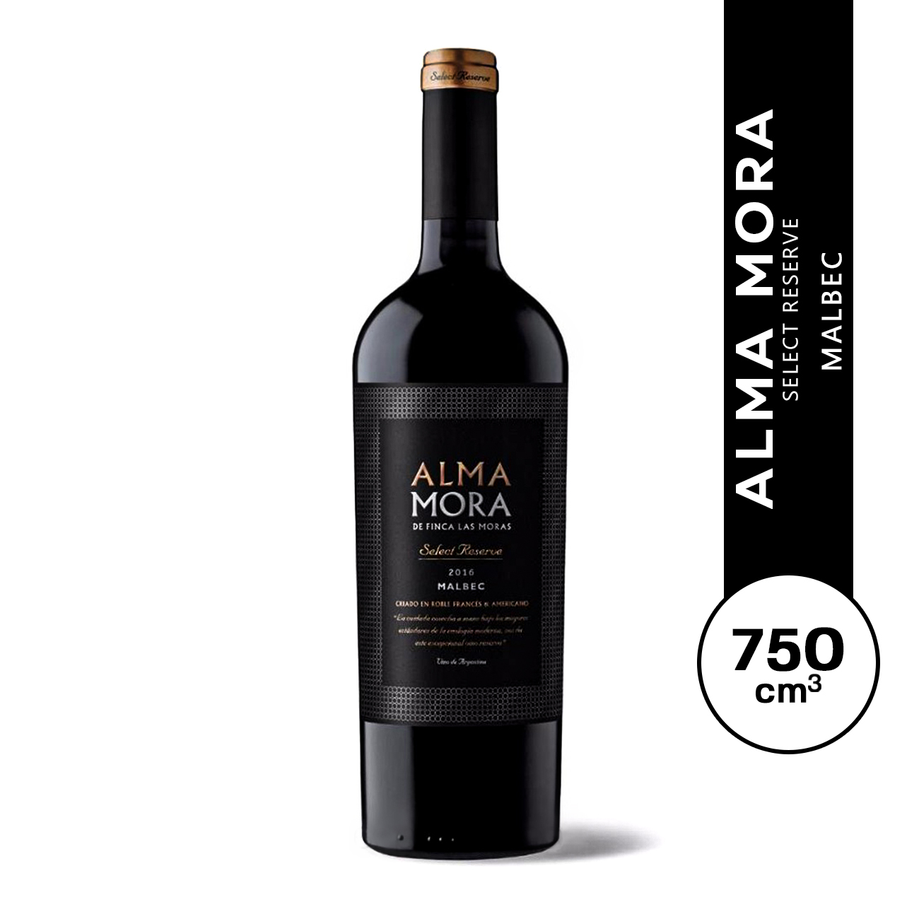Alma Mora Select Reserve Malbec 750 ml.