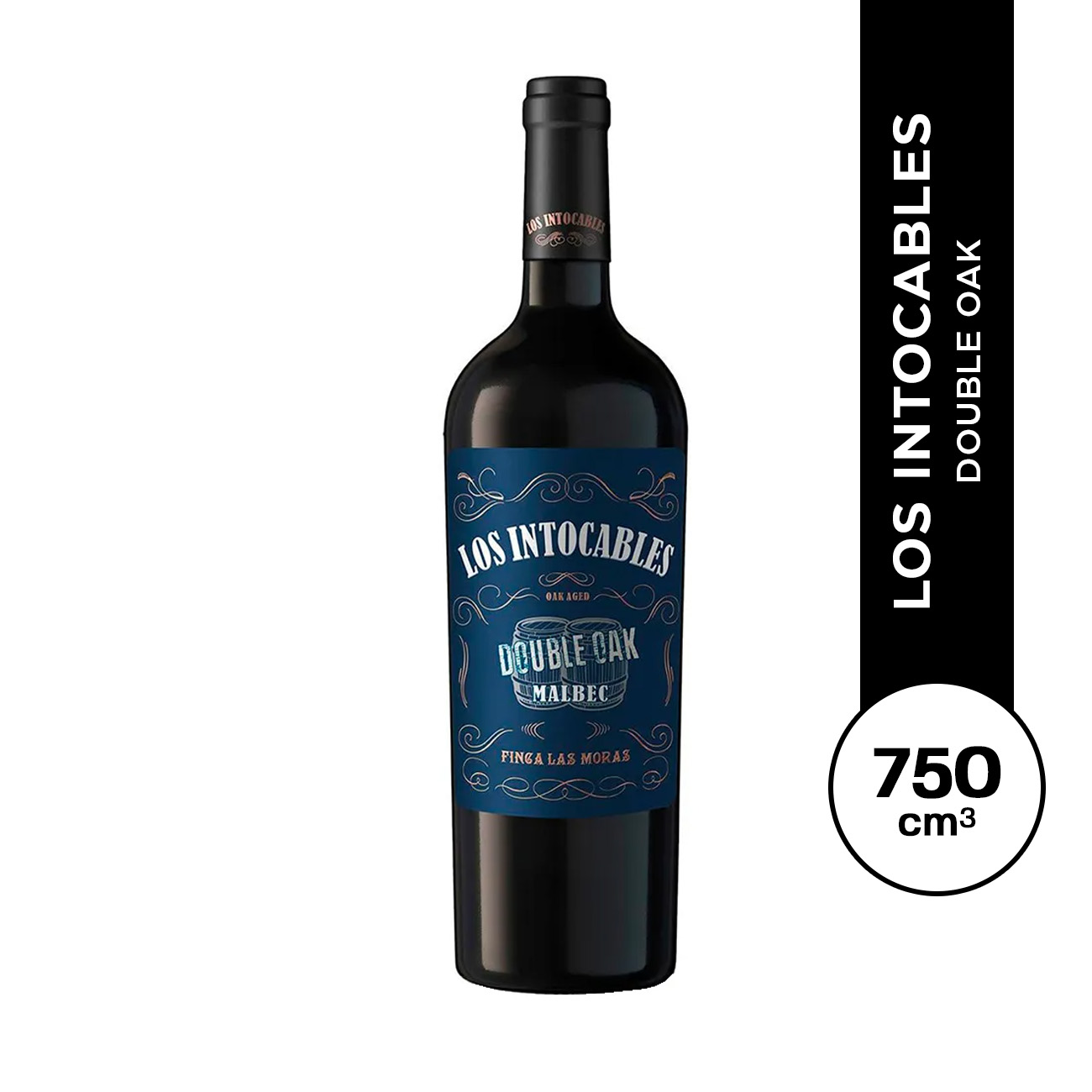 Los Intocables Malbec Double Oak 750 ml.