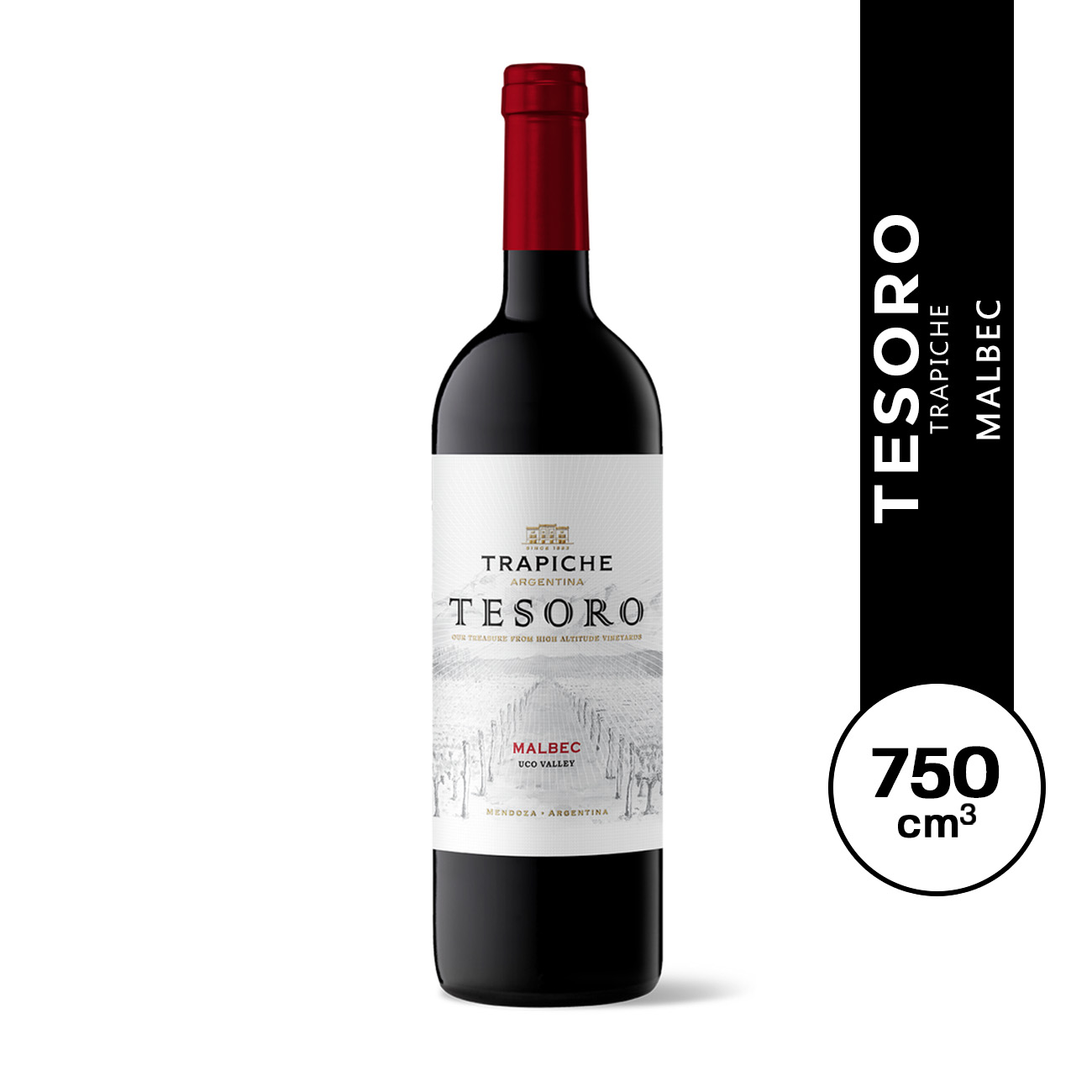 Tesoro Malbec 750 ml.