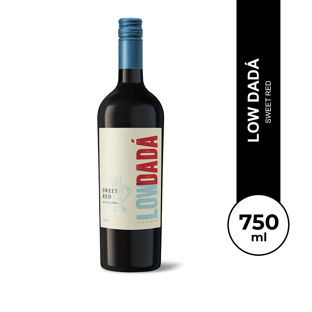 Dadá Sweet Red - bajo % alcohol 750 ml.