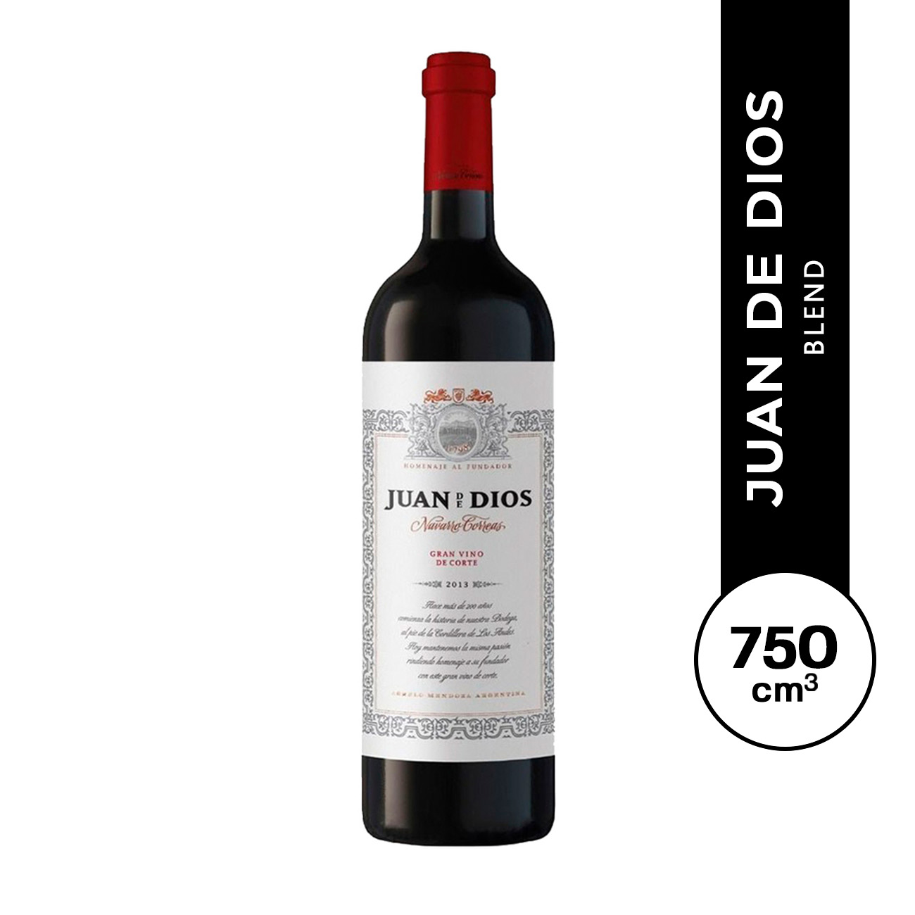 Juan de Dios - Navarro Correas Blend 750 ml.