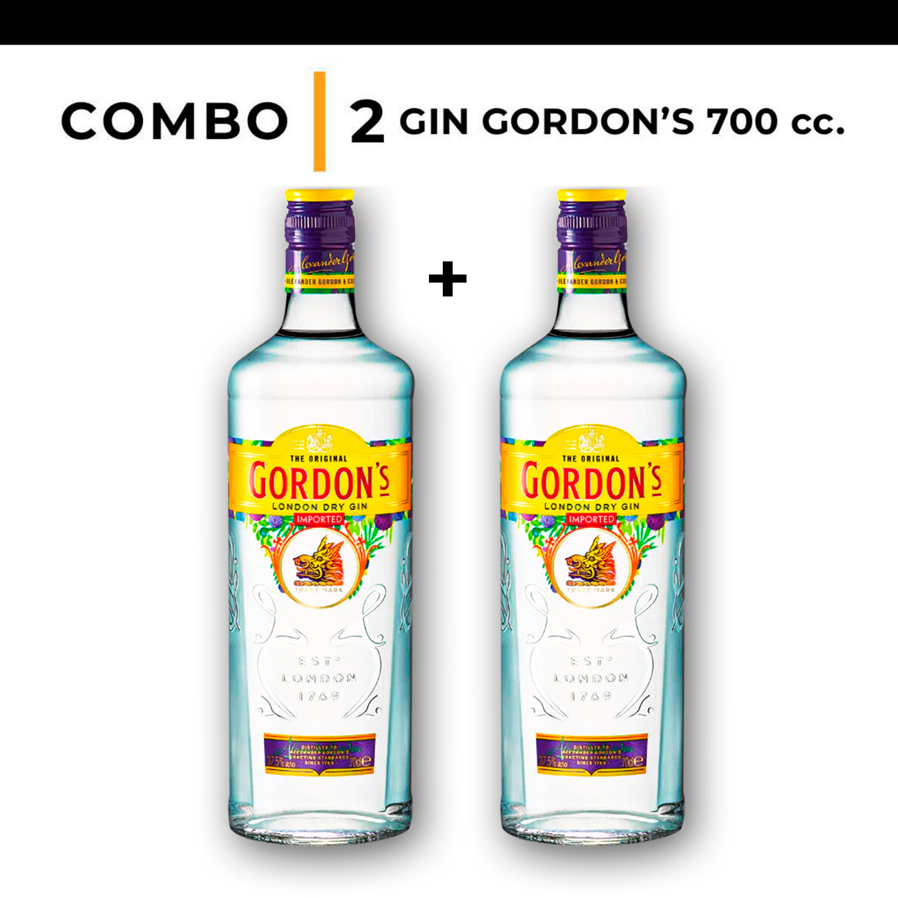 Combo 2 Gin Gordon