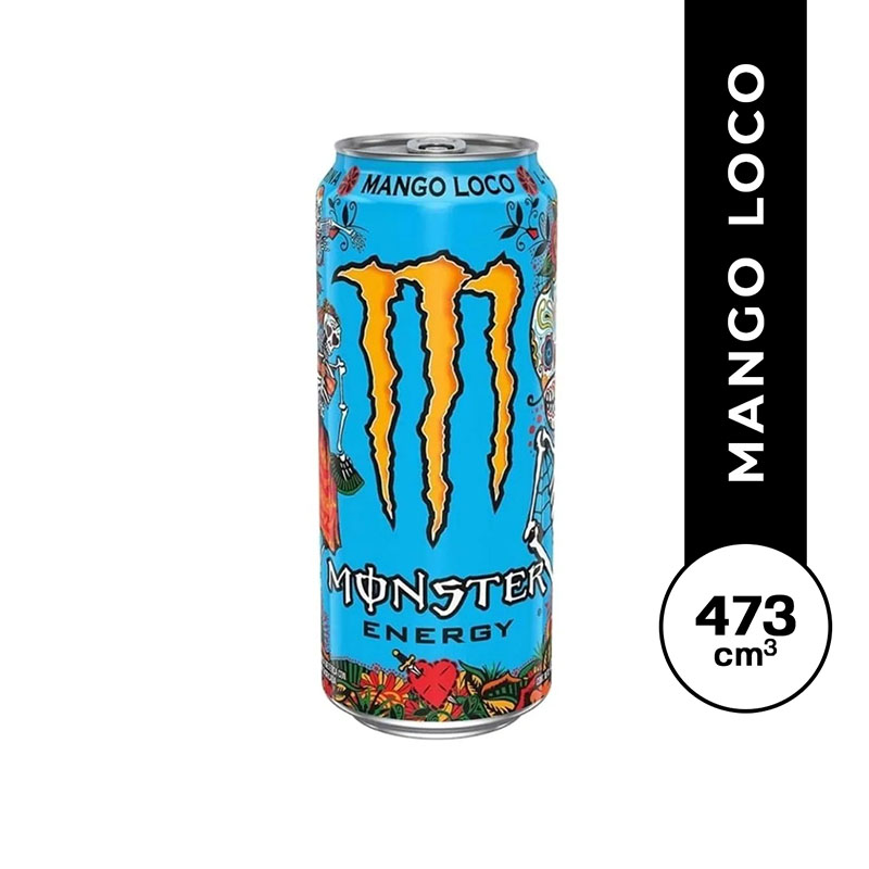 Energizante Monster Energy Mango loco 473ml.